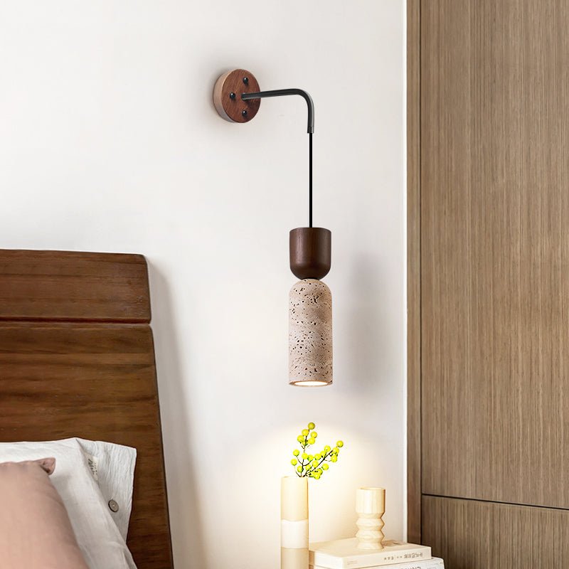 Lestemore Travertine Fusion Wandleuchte