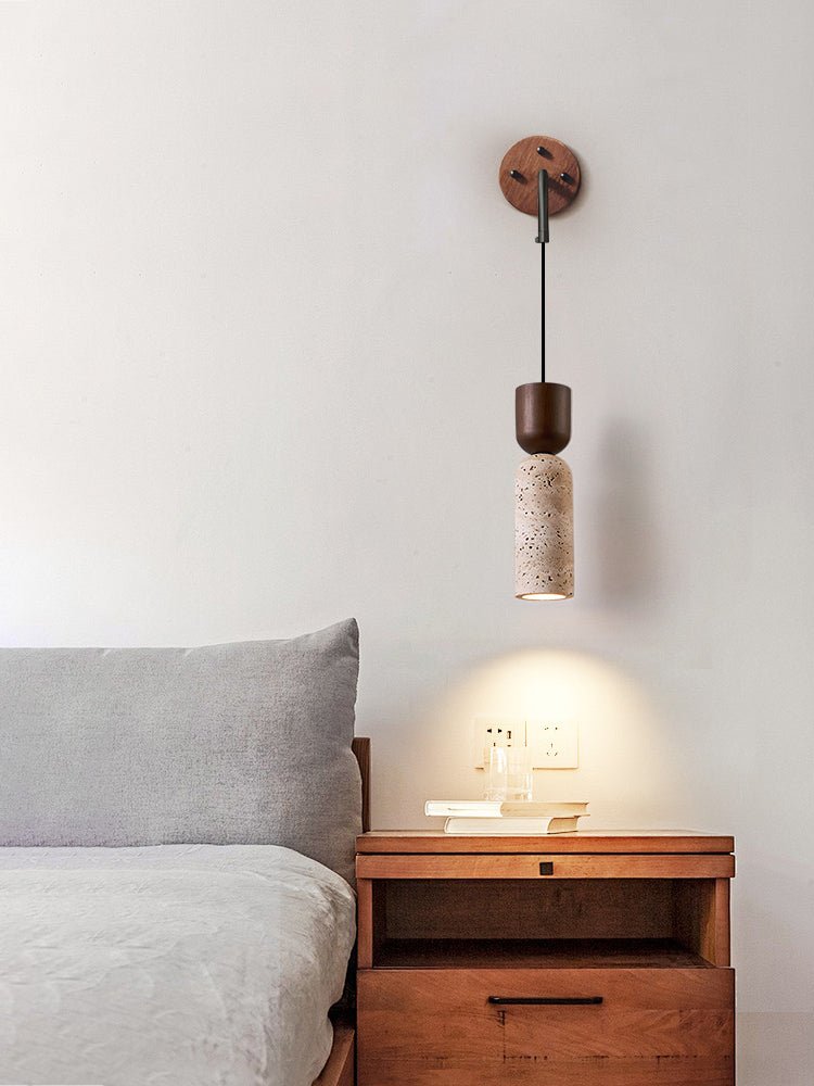 Lestemore Travertine Fusion Wandleuchte