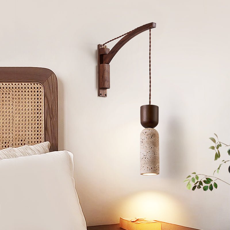 Lestemore Travertine Fusion Wandleuchte