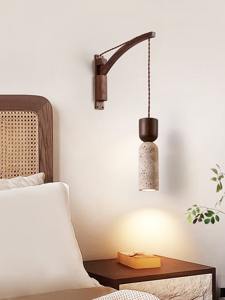 Lestemore Travertine Fusion Wandleuchte