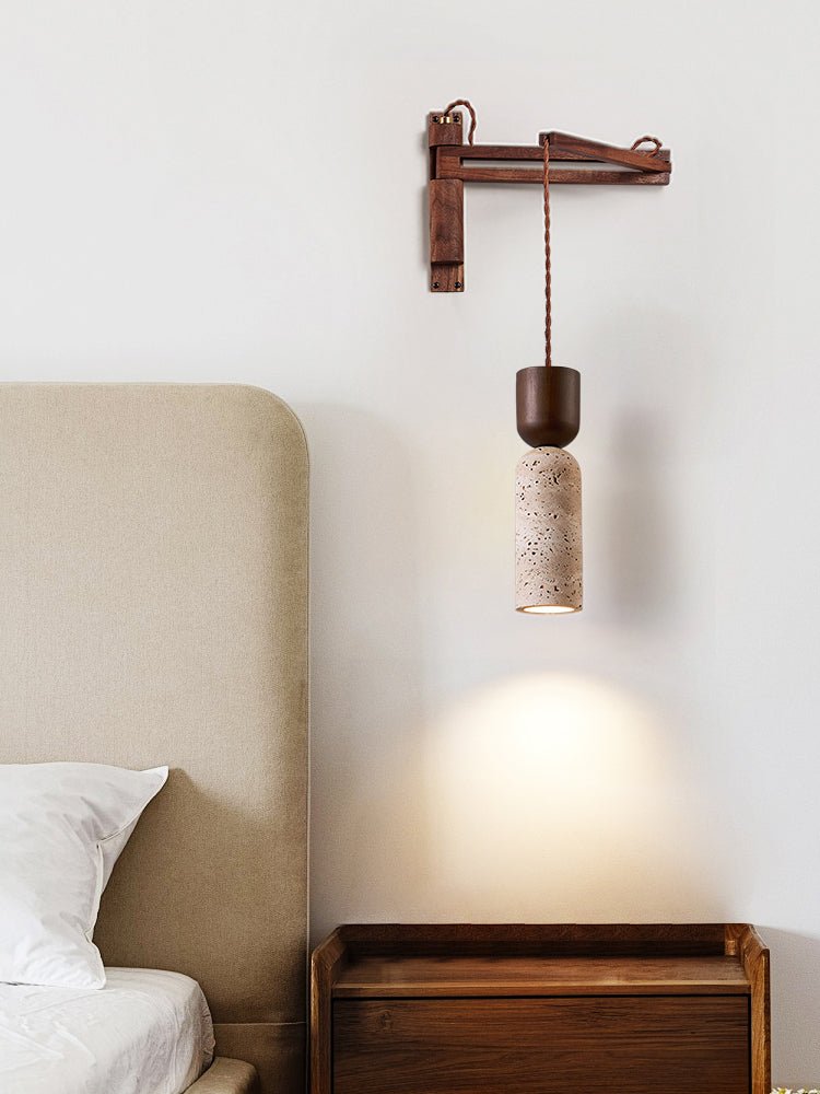 Lestemore Travertine Fusion Wandleuchte