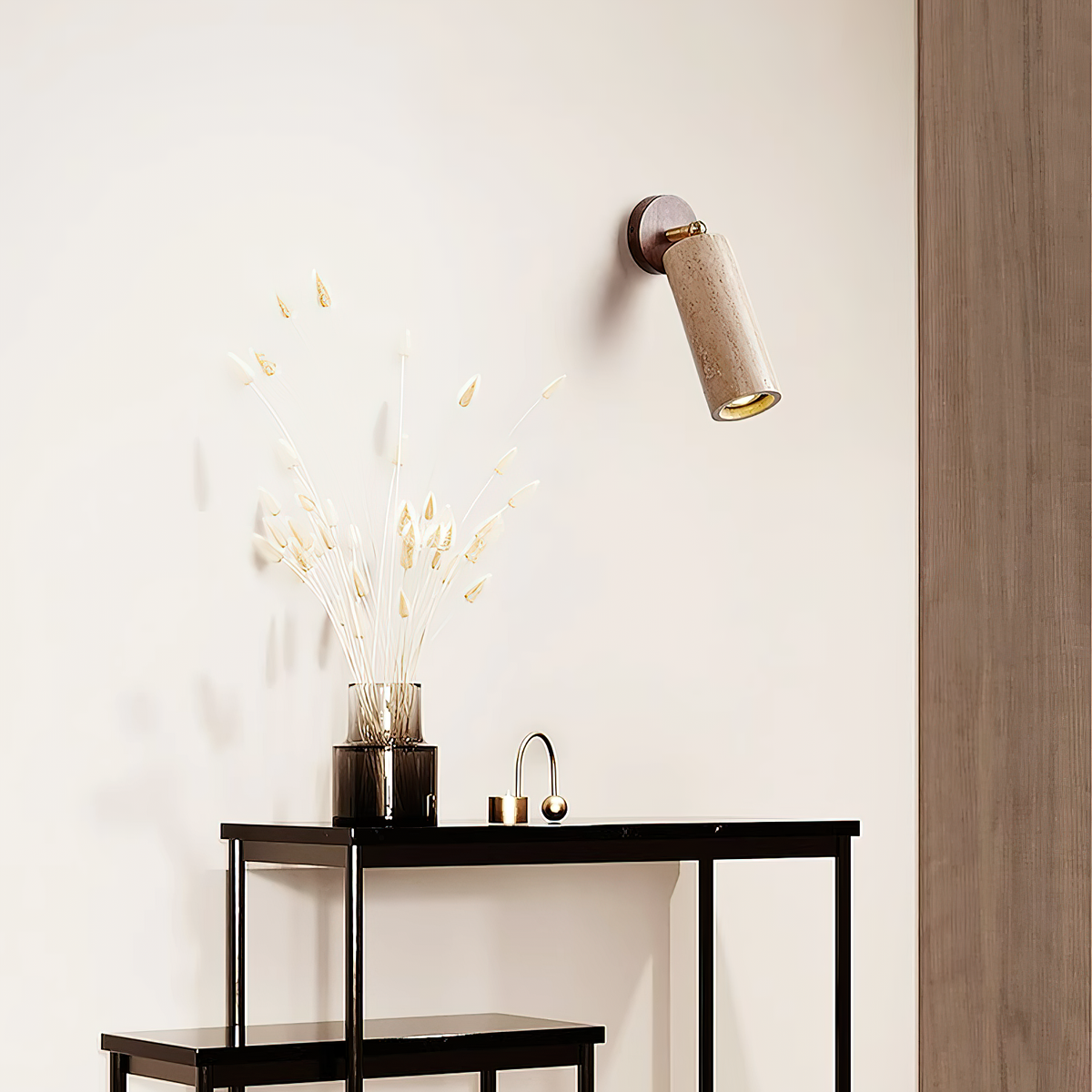 Seralella Travertine Wandleuchte