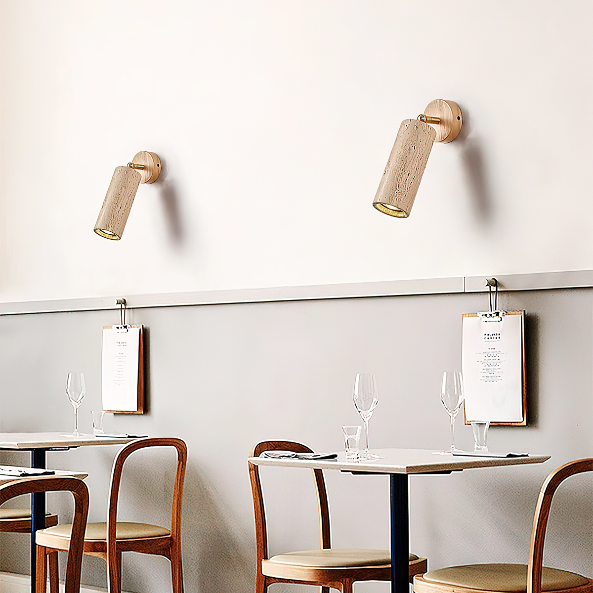 Seralella Travertine Wandleuchte