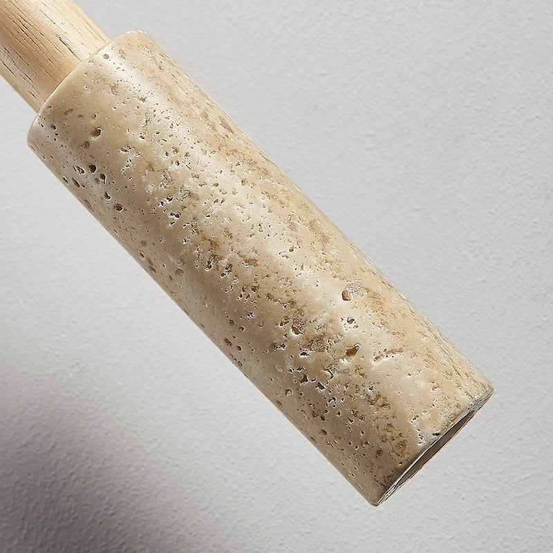 Mercer Travertine-Stick-Pendelleuchte
