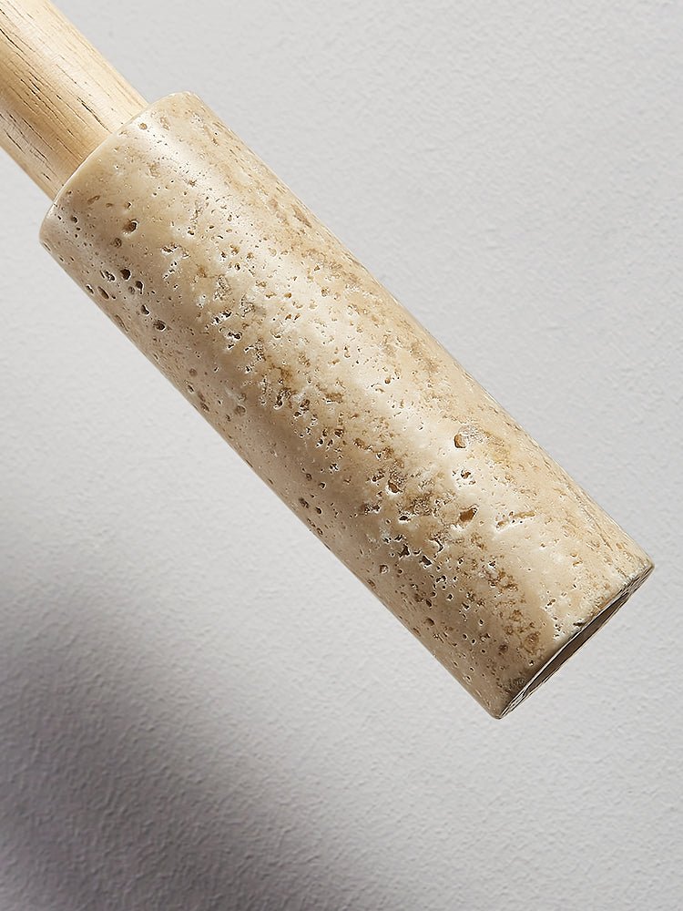 Mercer Travertine-Stick-Pendelleuchte