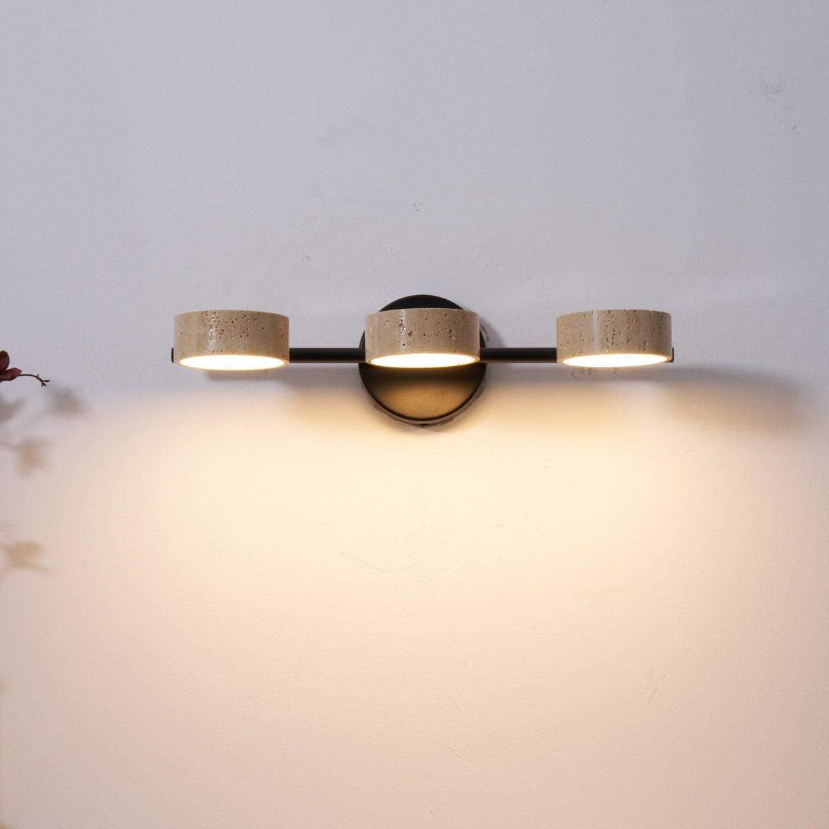 Ceshair Multi Head Travertine Waschtischleuchte
