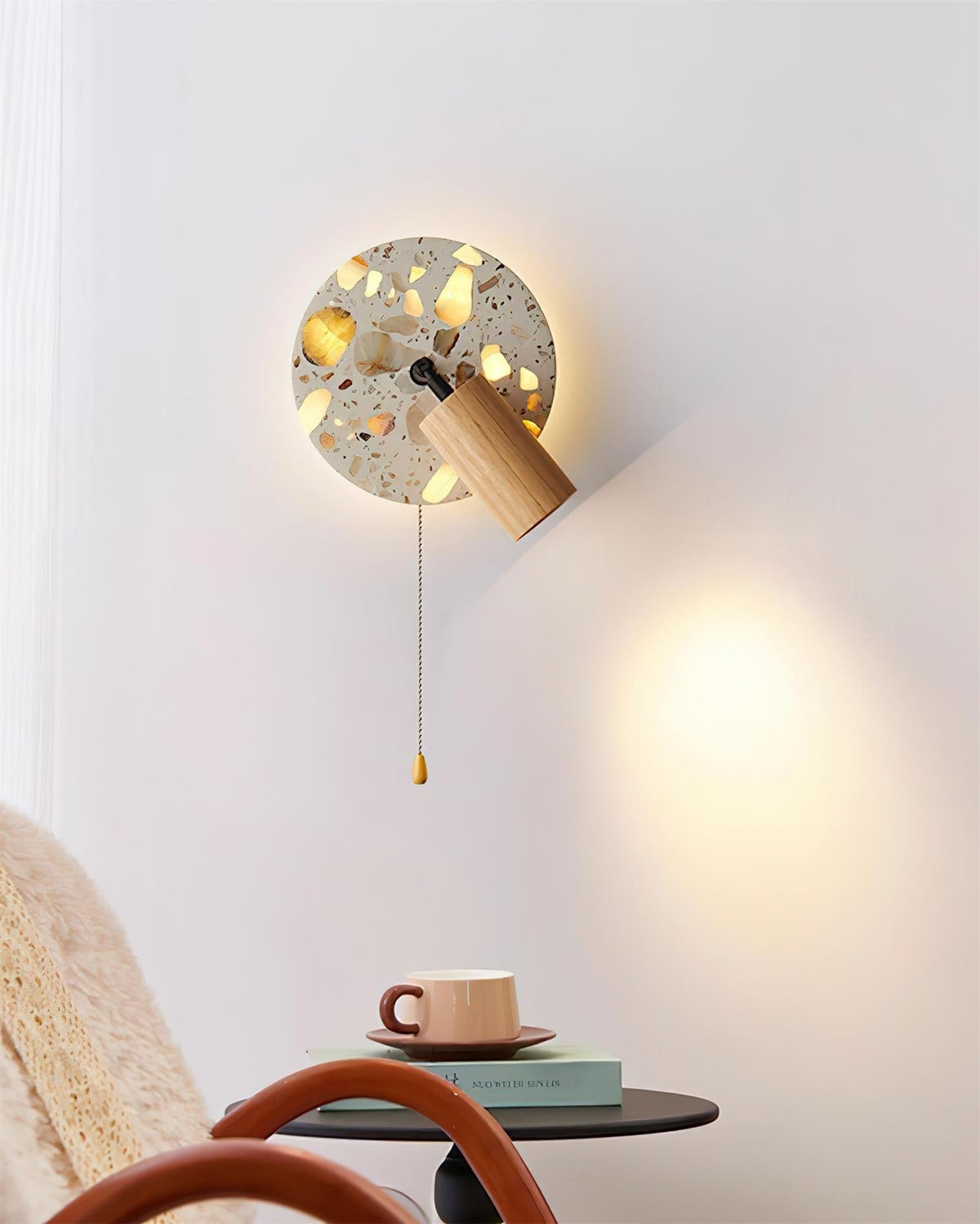 Sororeria Wandleuchte Beige Terrazzo