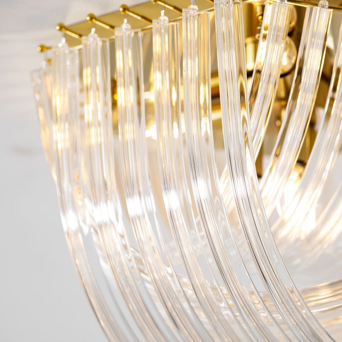 Nern zeitgenössische Luxus-Deckenleuchte aus Glas