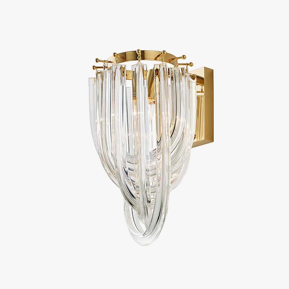 Aurelix Trevi Wandleuchte aus Glas