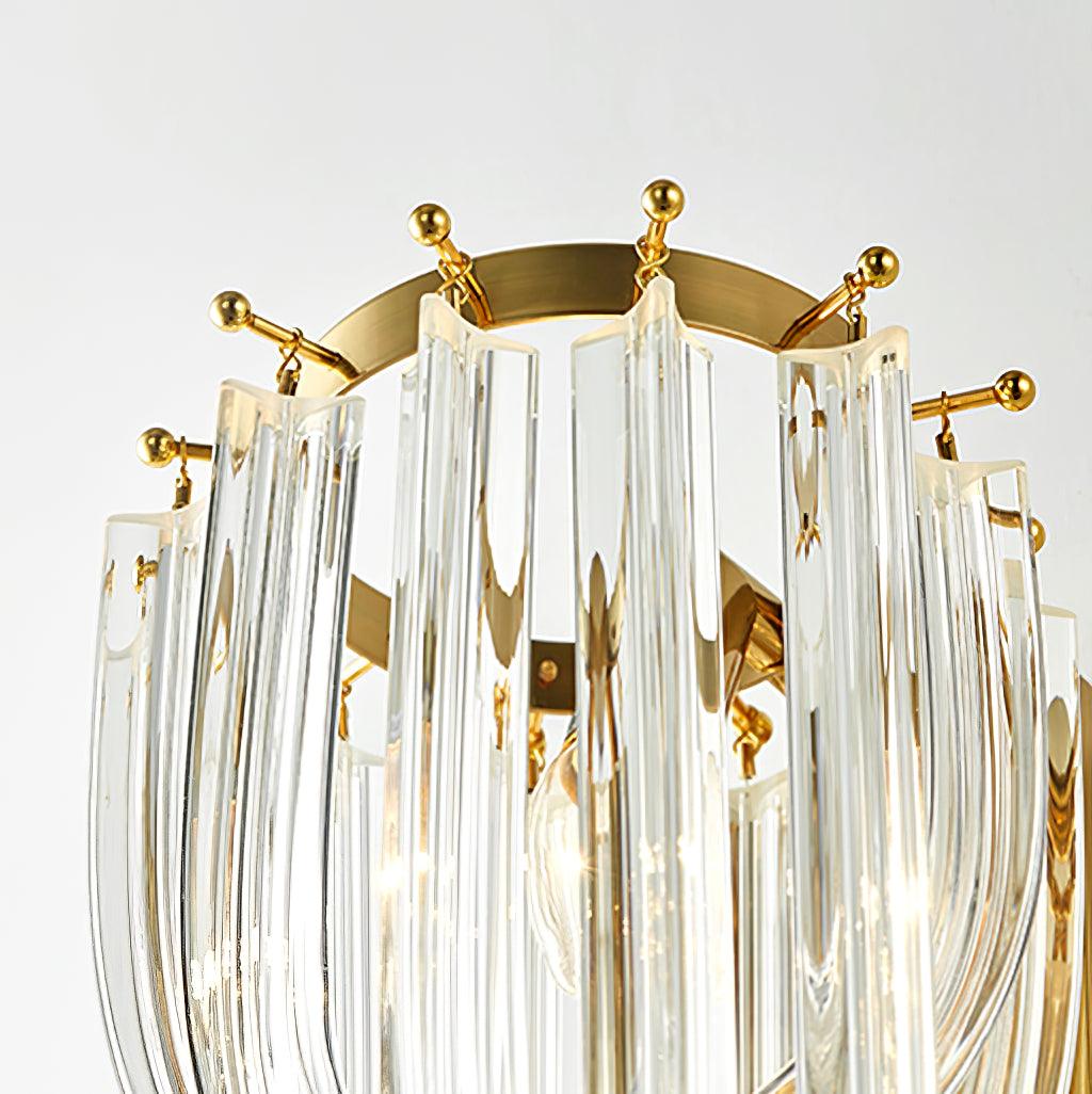 Aurelix Trevi Wandleuchte aus Glas