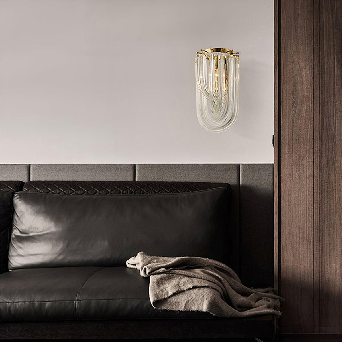 Aurelix Trevi Wandleuchte aus Glas