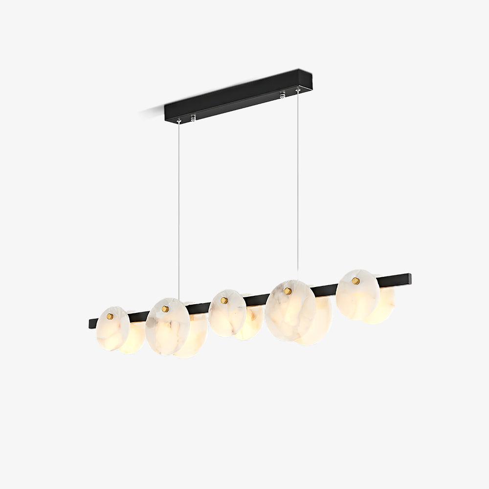 Olirel lineare Pendelleuchte aus Alabaster
