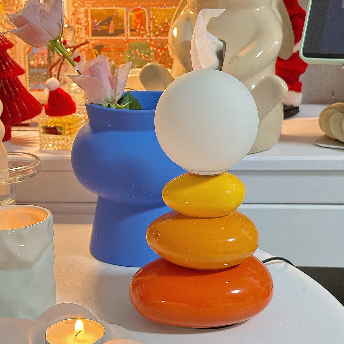 Devenu Keramik-Tischlampe Playful