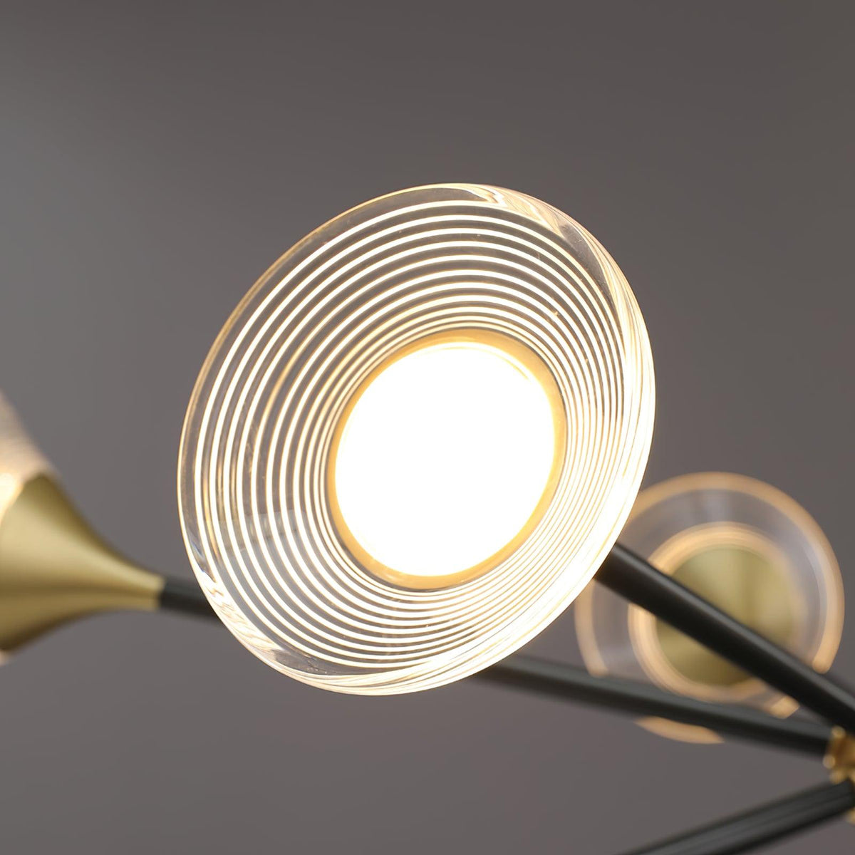 Myzoraris Kronleuchter im Mid-Century-Moderner Stil aus Glas