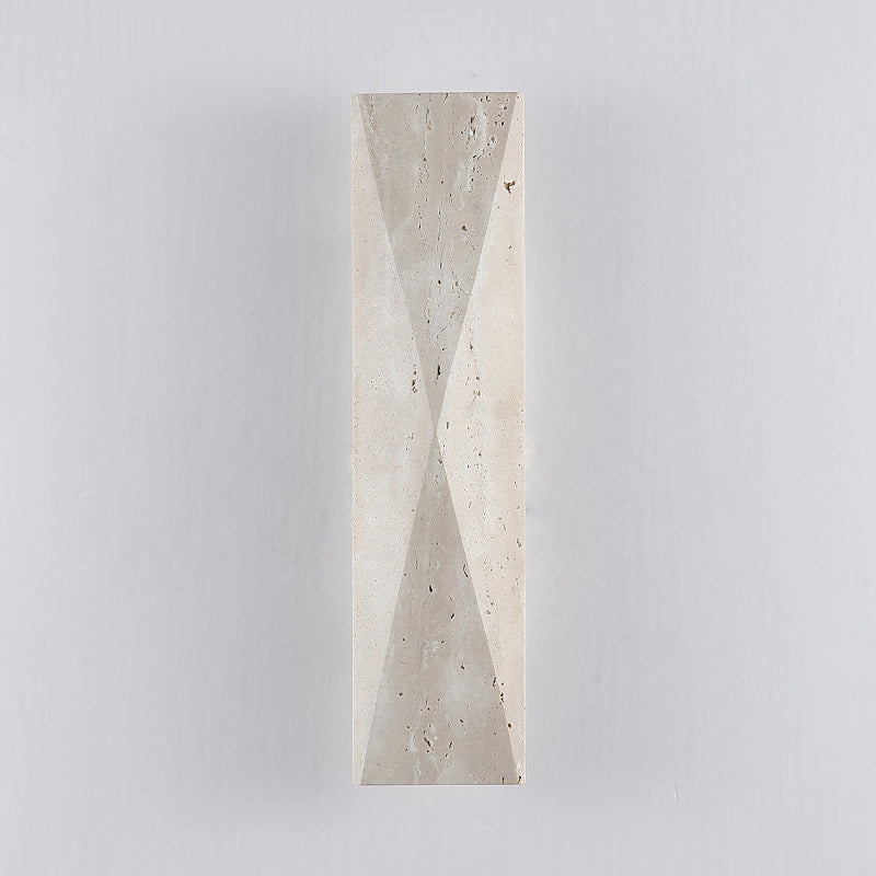 Taveenne Travertin-Wandleuchte