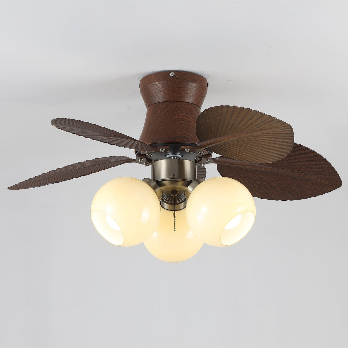 Walden Deckenventilator mit Beleuchtung aus Eiche
