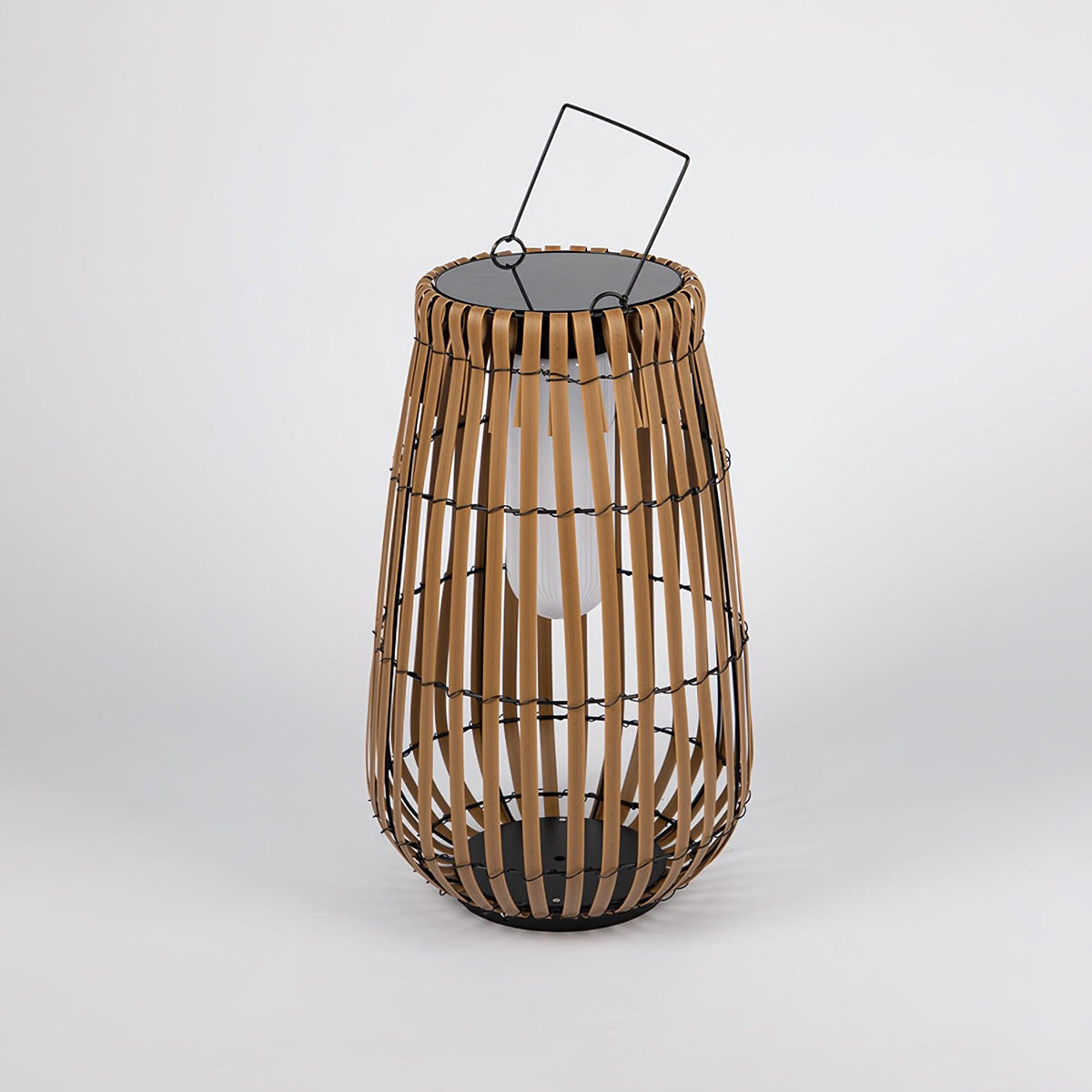 Veshael Tropische Geflochtene Laterne Außenlampe