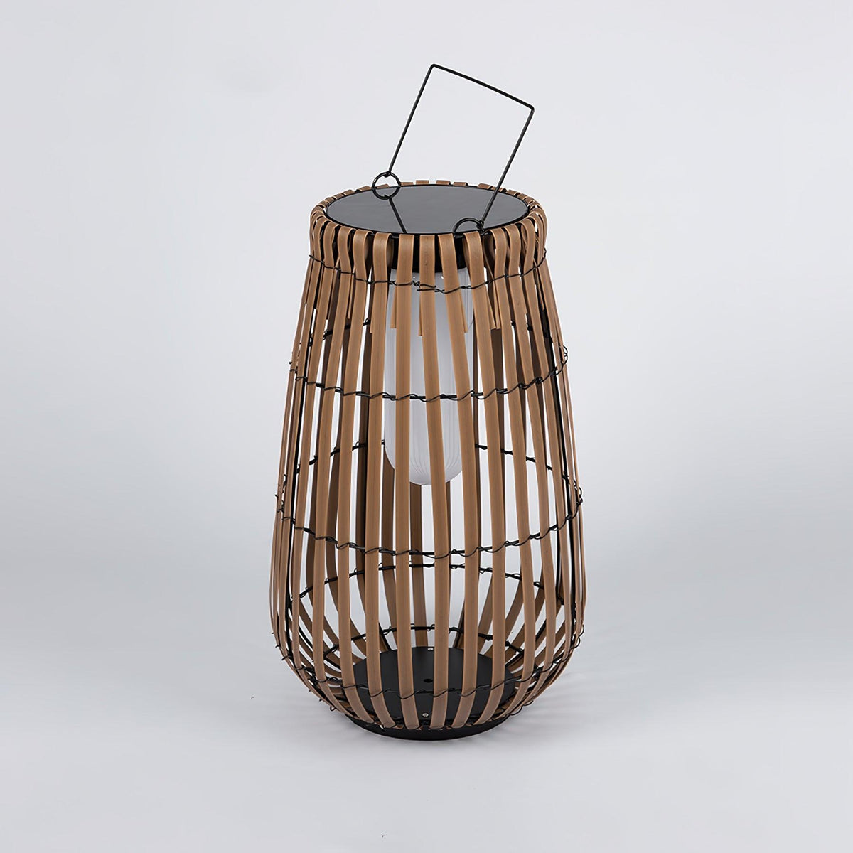 Veshael Tropische Geflochtene Laterne Außenlampe
