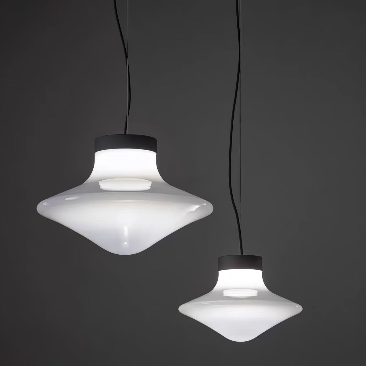 Esoleth Premium Nordische Kunstglas-Pendelleuchte