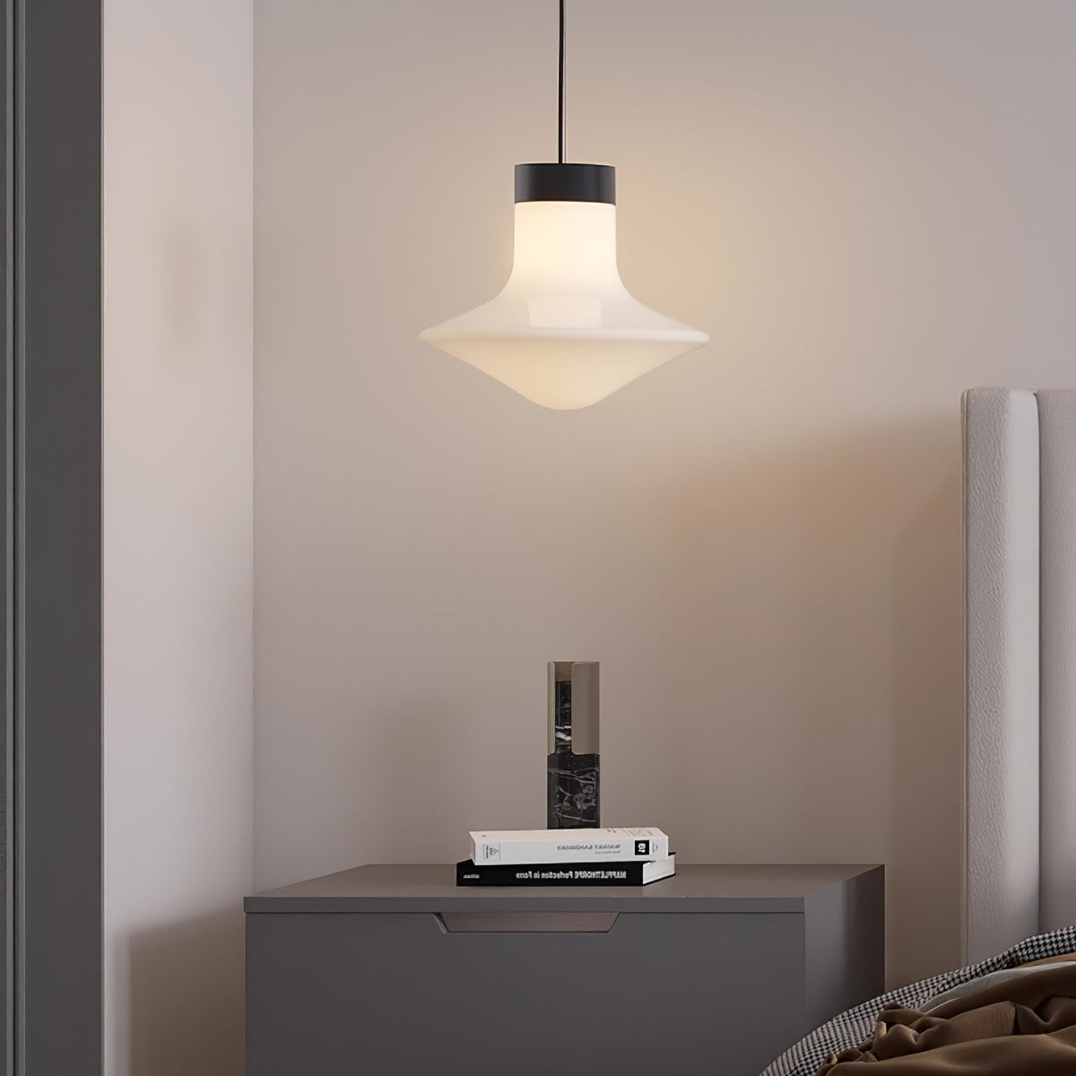 Esoleth Premium Nordische Kunstglas-Pendelleuchte