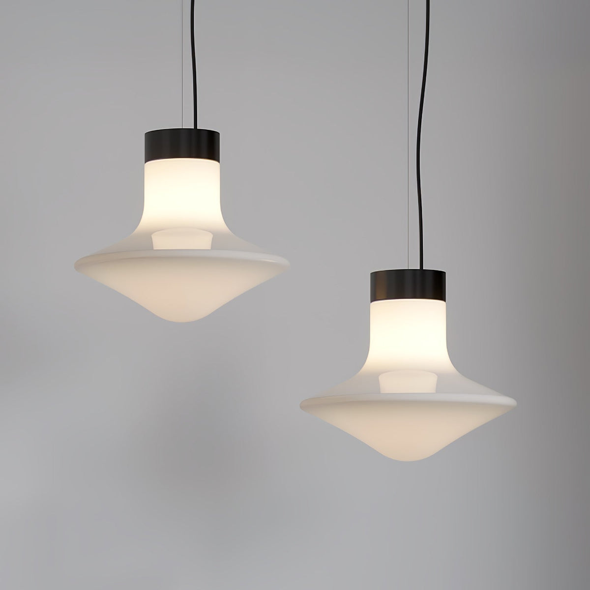 Esoleth Premium Nordische Kunstglas-Pendelleuchte