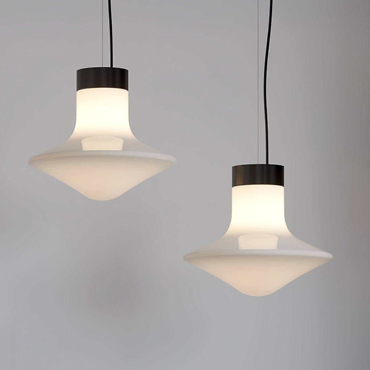 Esoleth Premium Nordische Kunstglas-Pendelleuchte
