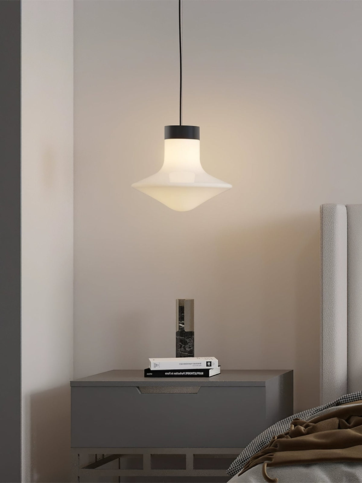 Esoleth Premium Nordische Kunstglas-Pendelleuchte