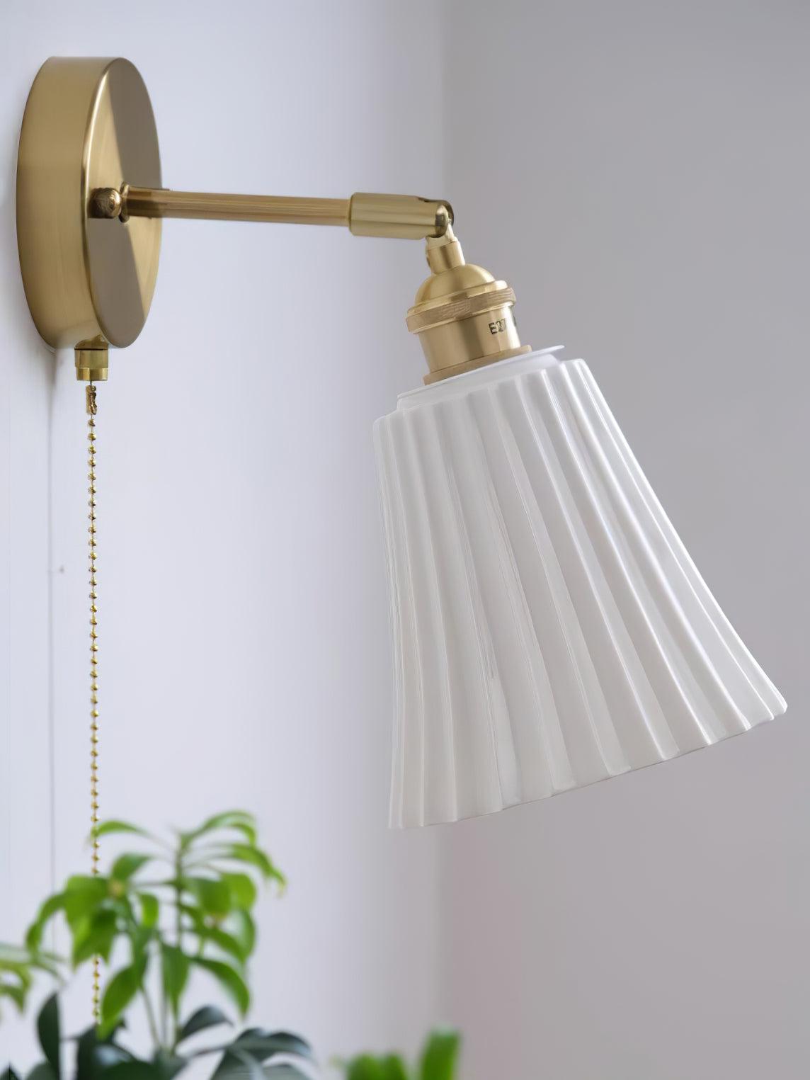 Nominex Keramik-Wandleuchte im Vintage-Stil