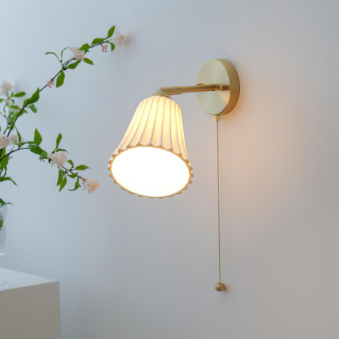 Nominex Keramik-Wandleuchte im Vintage-Stil