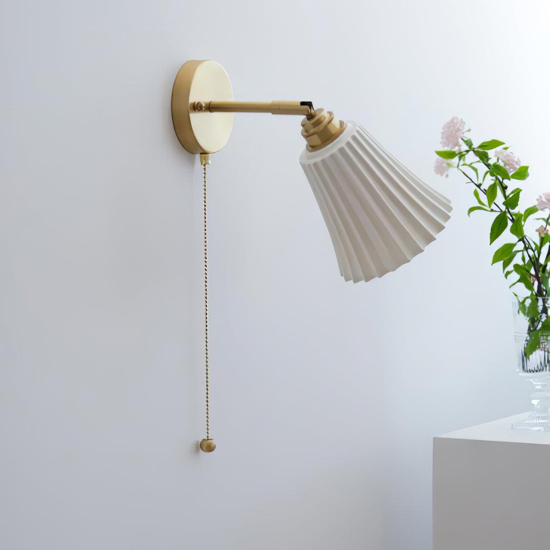 Nominex Keramik-Wandleuchte im Vintage-Stil