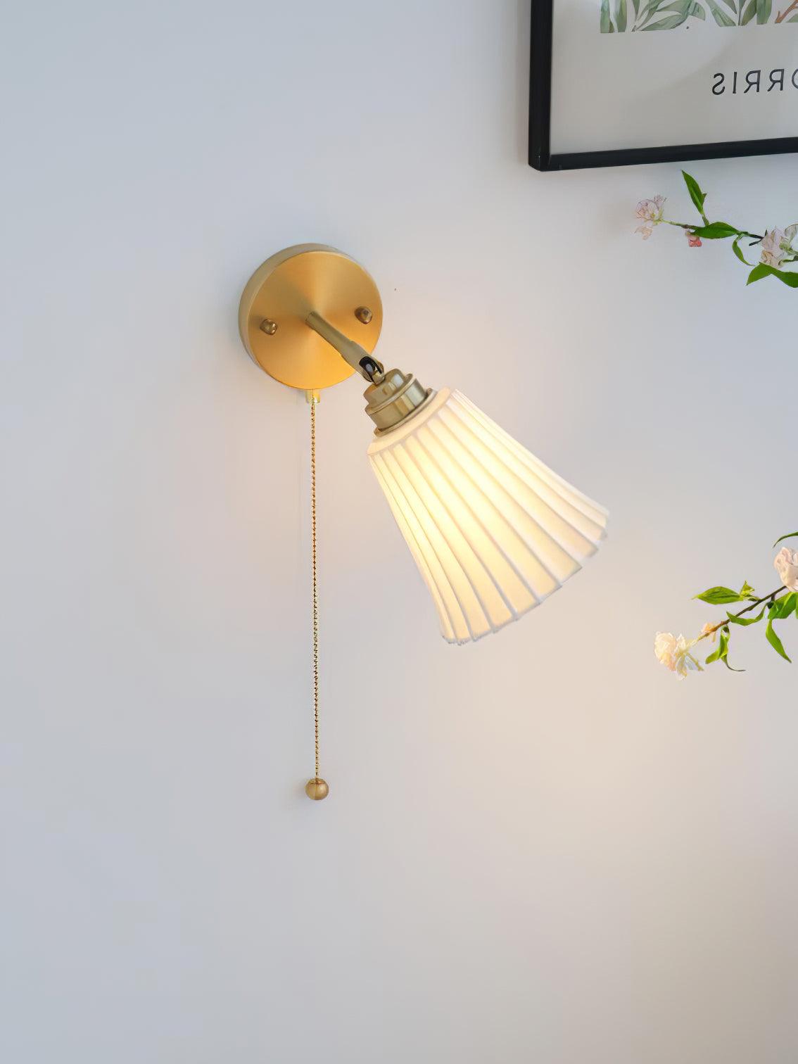 Nominex Keramik-Wandleuchte im Vintage-Stil