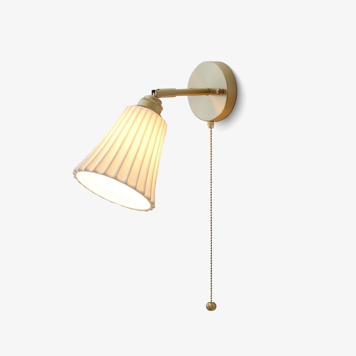 Nominex Keramik-Wandleuchte im Vintage-Stil
