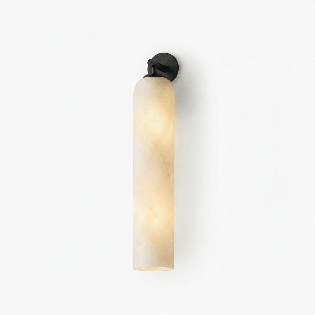 Tube Alabaster Wandleuchte