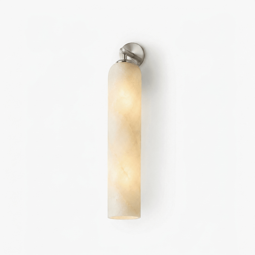 Tube Alabaster Wandleuchte