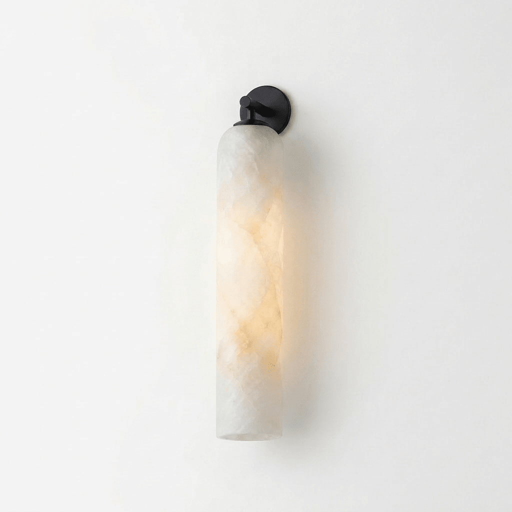Tube Alabaster Wandleuchte