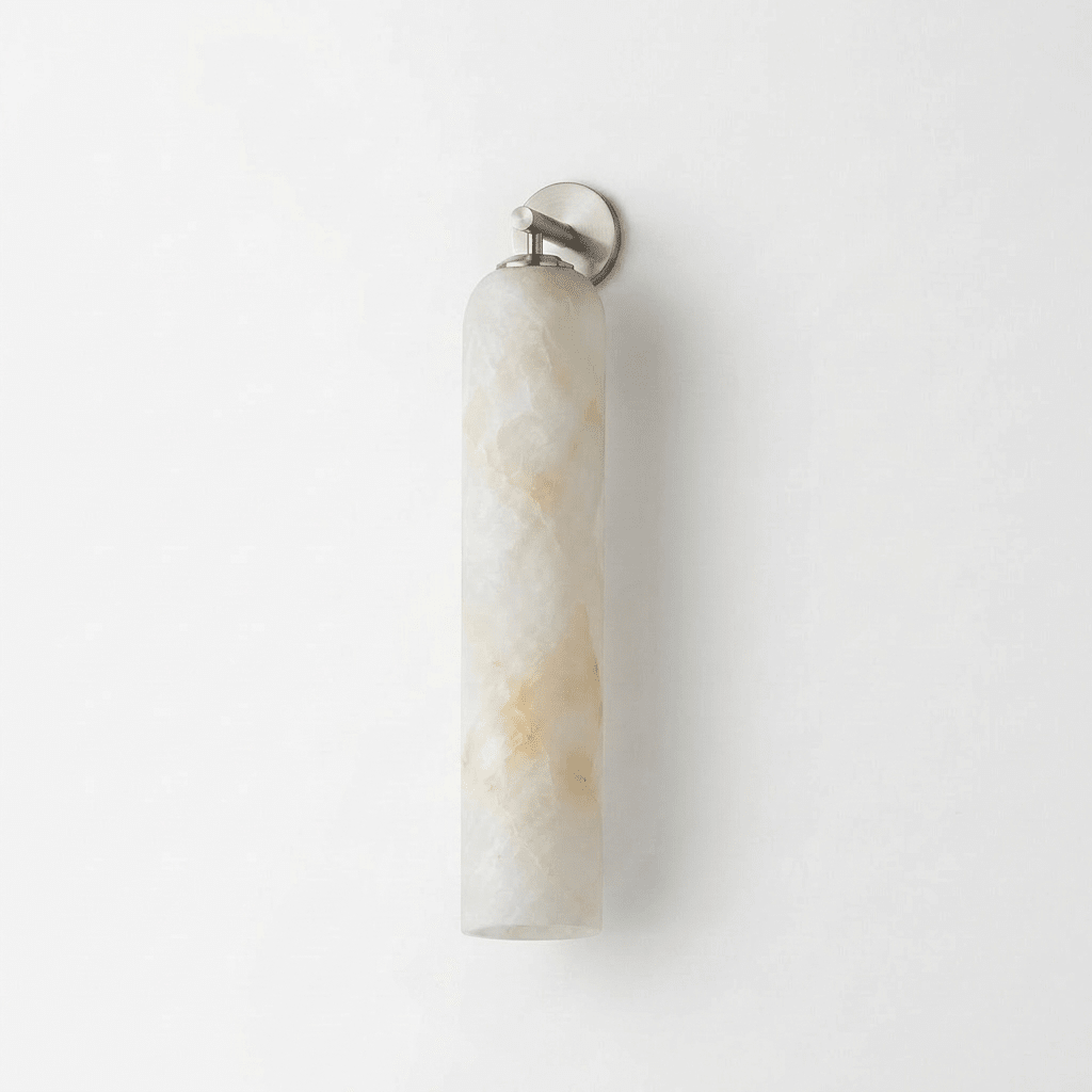 Tube Alabaster Wandleuchte