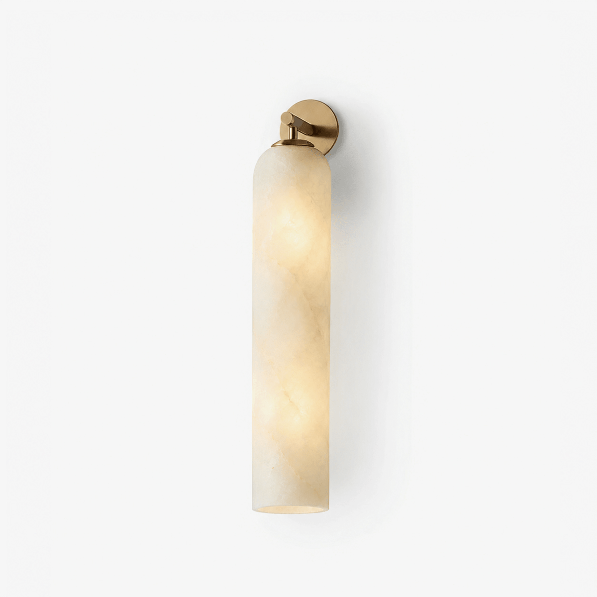Tube Alabaster Wandleuchte