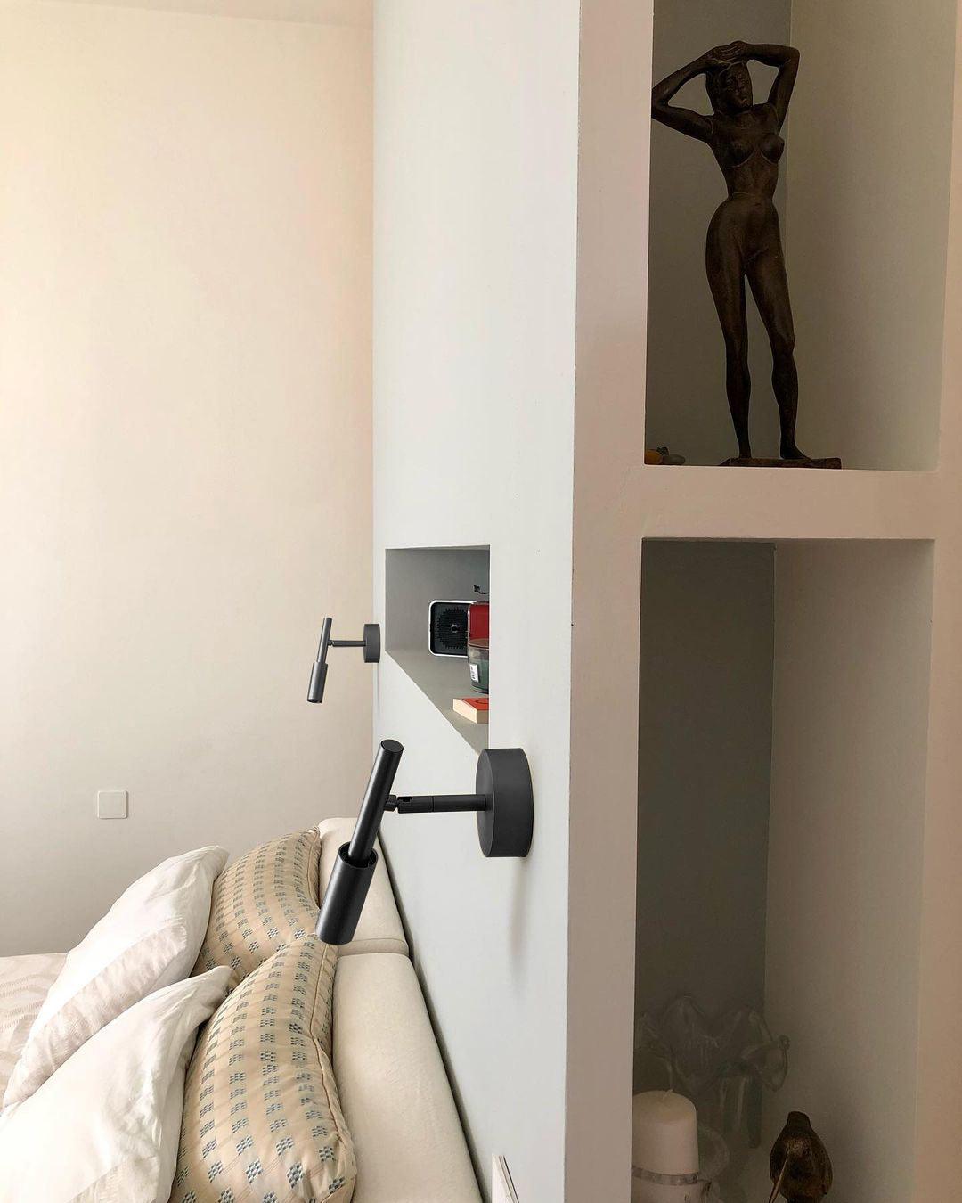 Soriielle zeitgenössische minimalistische Wandleuchte