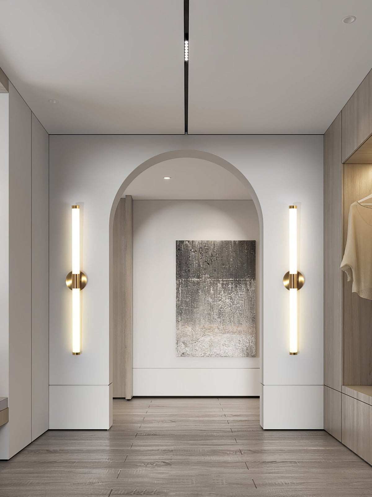 Cecarir Kunst Tubo Linear LED Wandleuchte