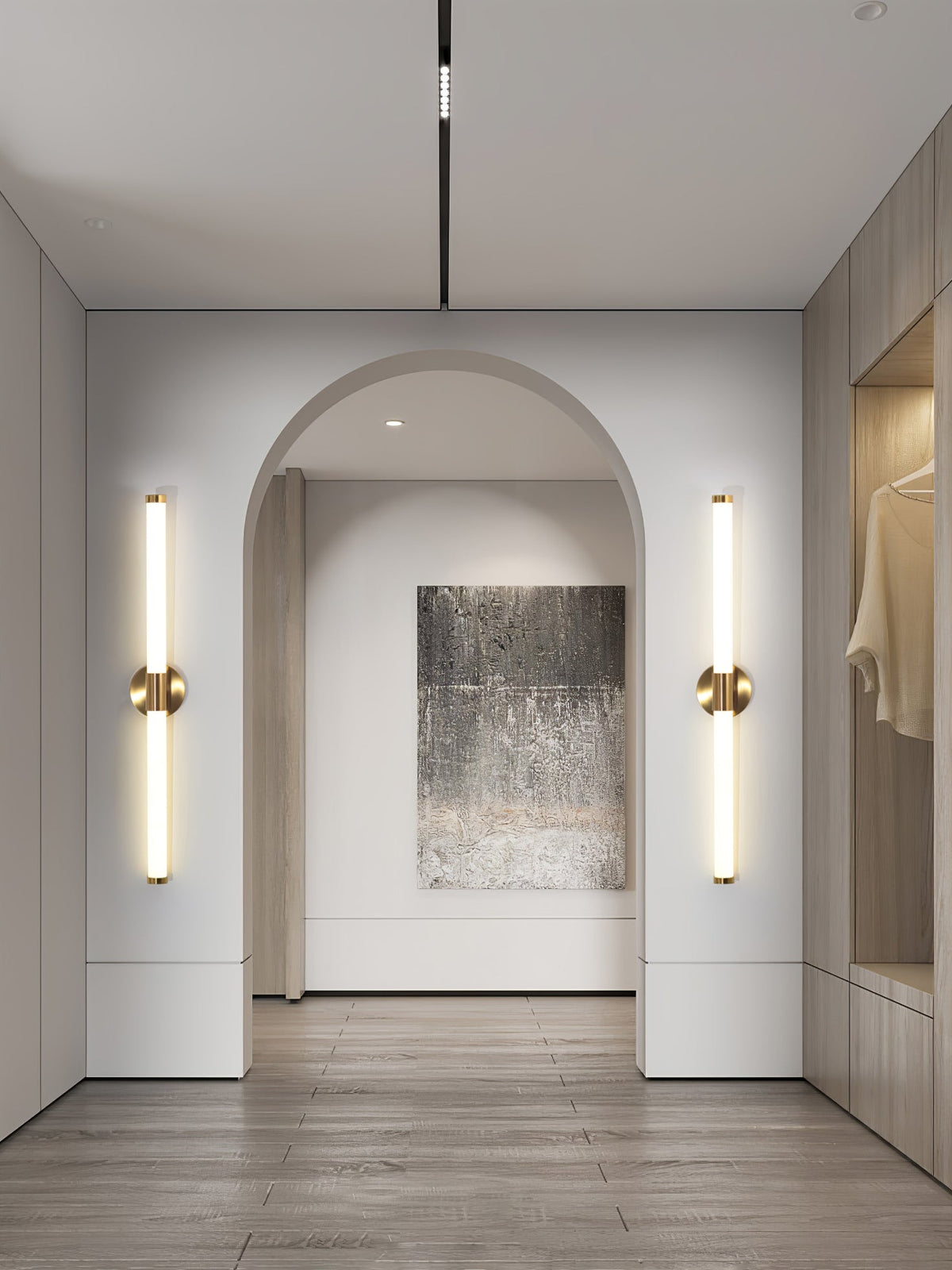 Cecarir Kunst Tubo Linear LED Wandleuchte