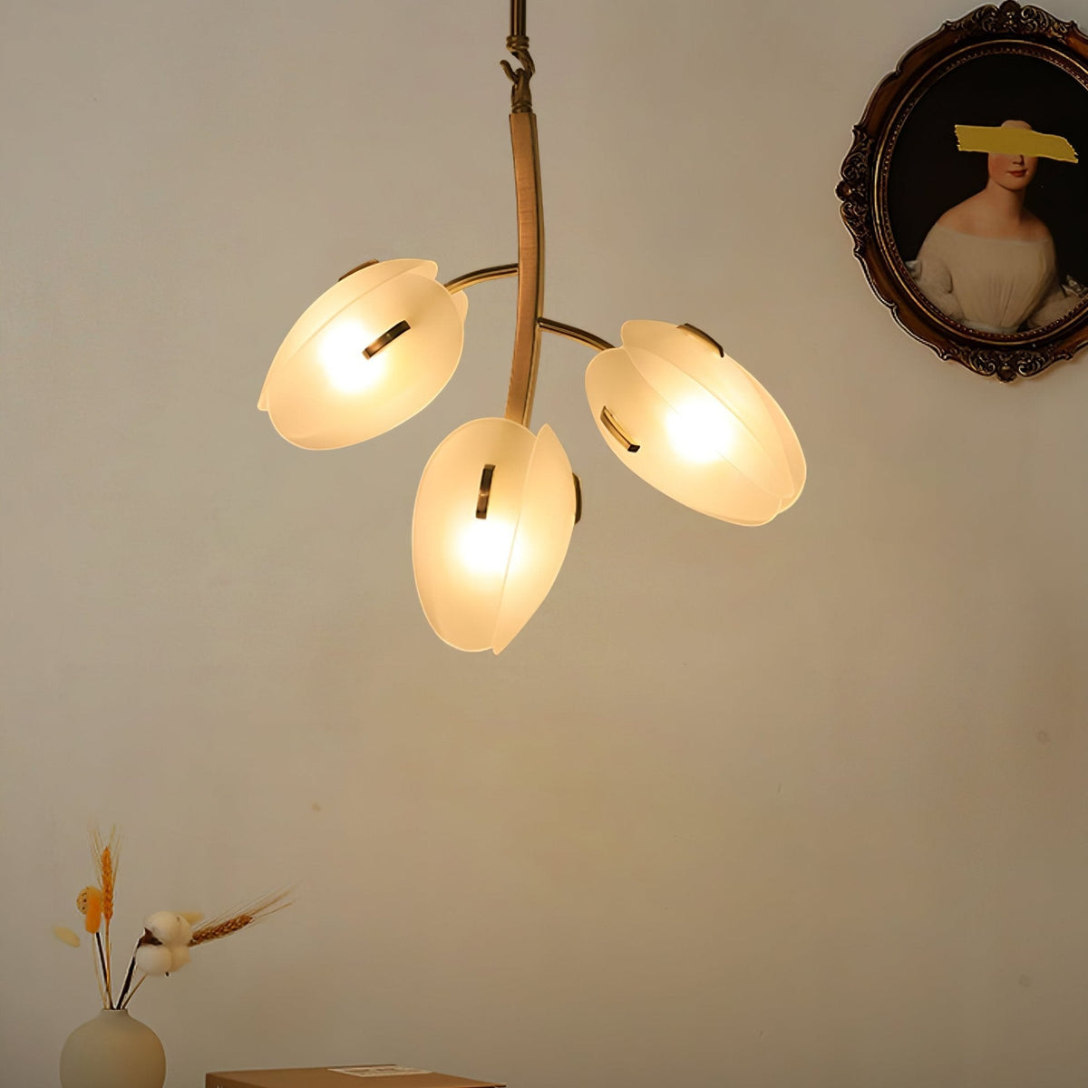 Blossom zeitgenössischer Kronleuchter aus Glas