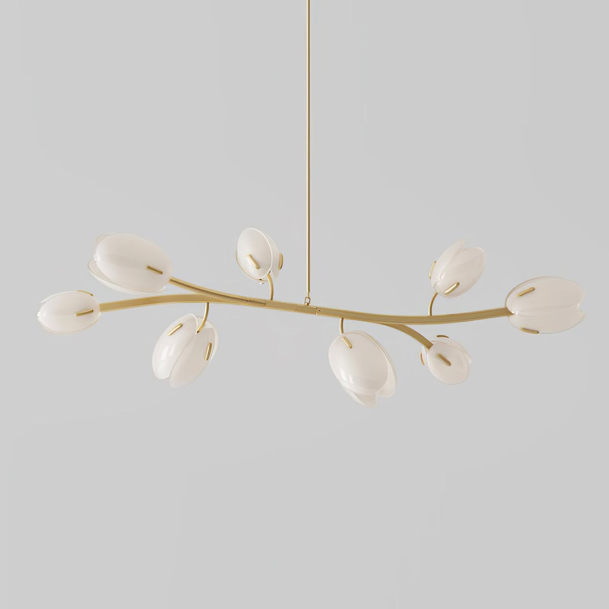 Blossom zeitgenössischer Kronleuchter aus Glas