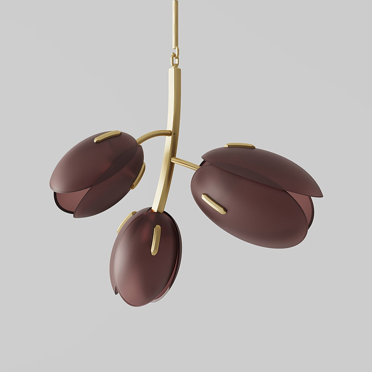 Blossom zeitgenössischer Kronleuchter aus Glas