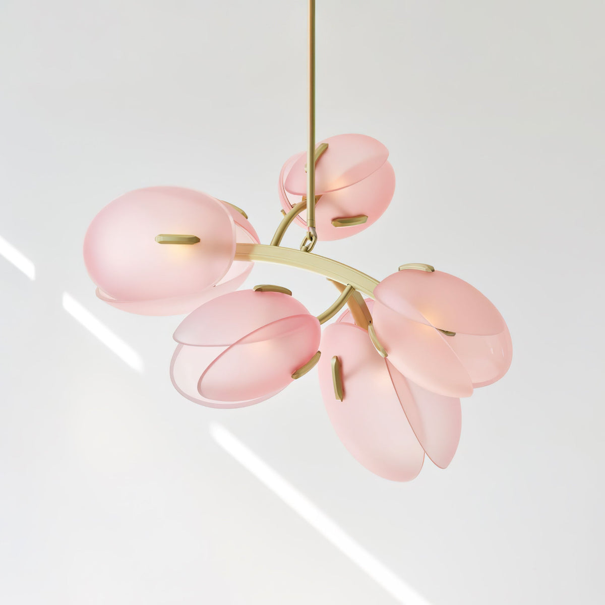 Blossom zeitgenössischer Kronleuchter aus Glas
