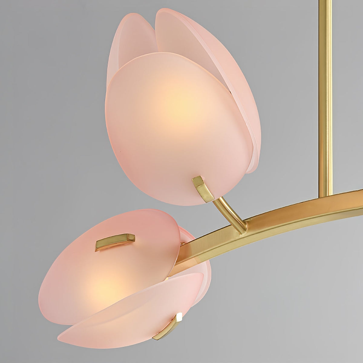 Blossom zeitgenössischer Kronleuchter aus Glas