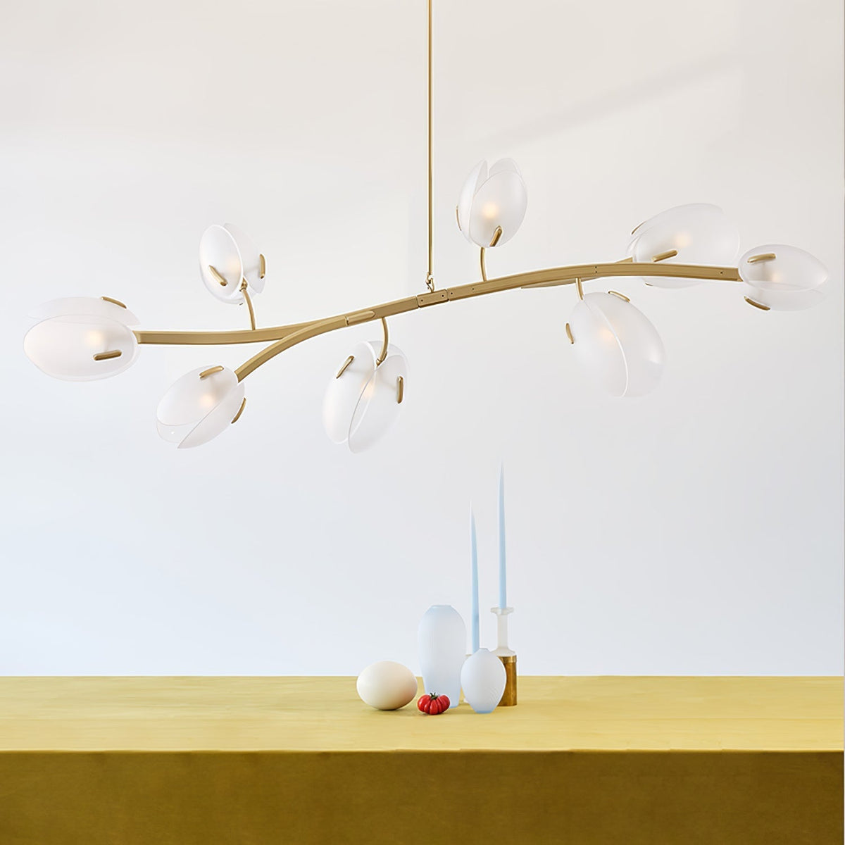 Blossom zeitgenössischer Kronleuchter aus Glas
