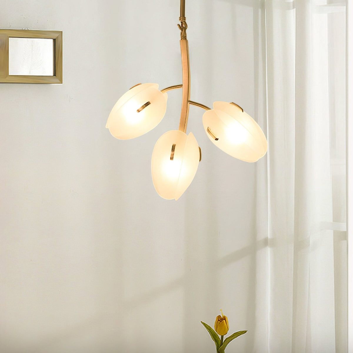 Blossom zeitgenössischer Kronleuchter aus Glas