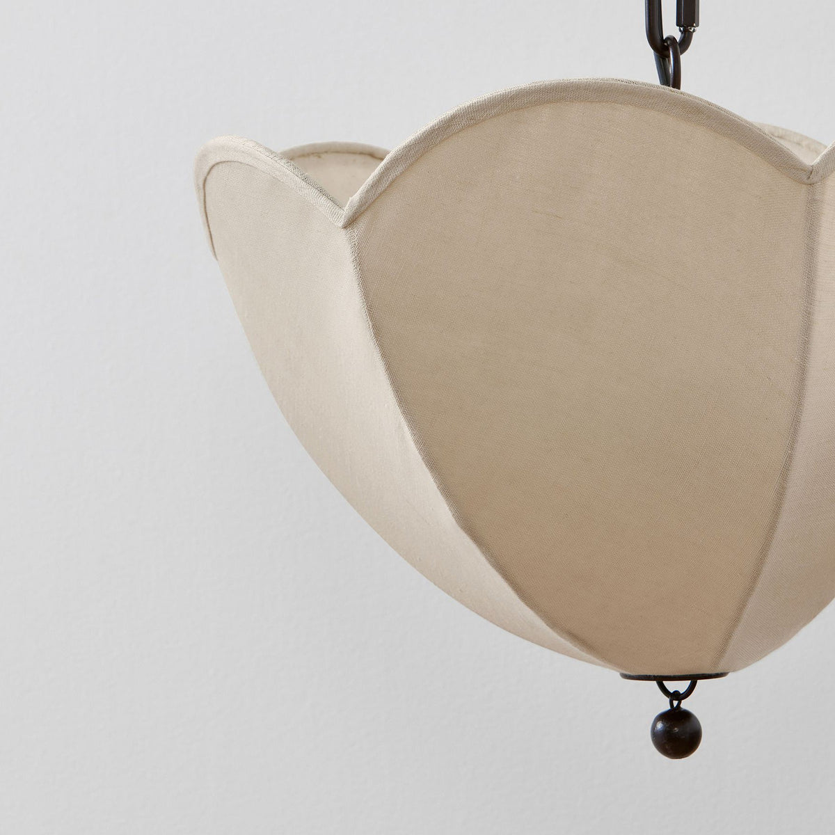 Ritta Tulip Flower Fabric Pendant Lamp