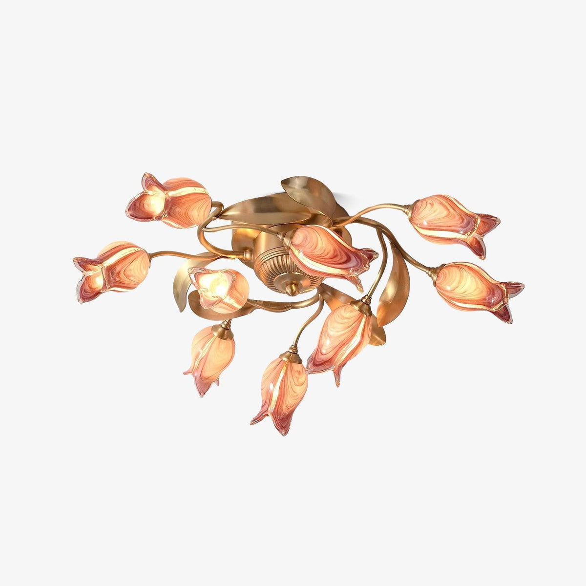 Vathaos Tulip Serenade Glas-Deckenleuchte