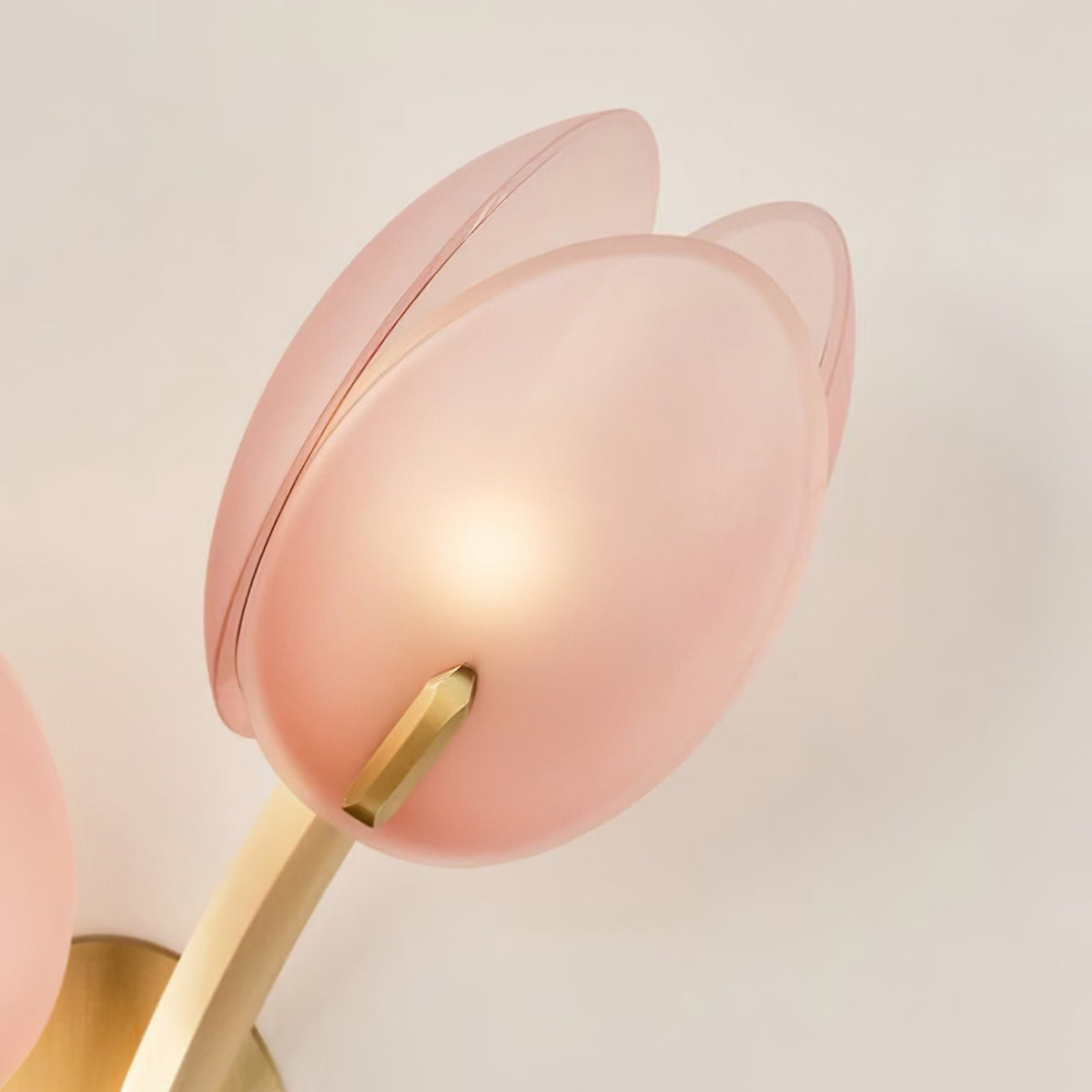Jovell Wandleuchte skandinavisch Art Bloom Pendelleuchte aus Glas für Wohnzimmer | Cielum